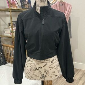 Alo cropped athletic jacket